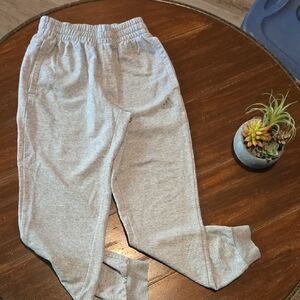 Adidas Mens Heather Gray Joggers #840